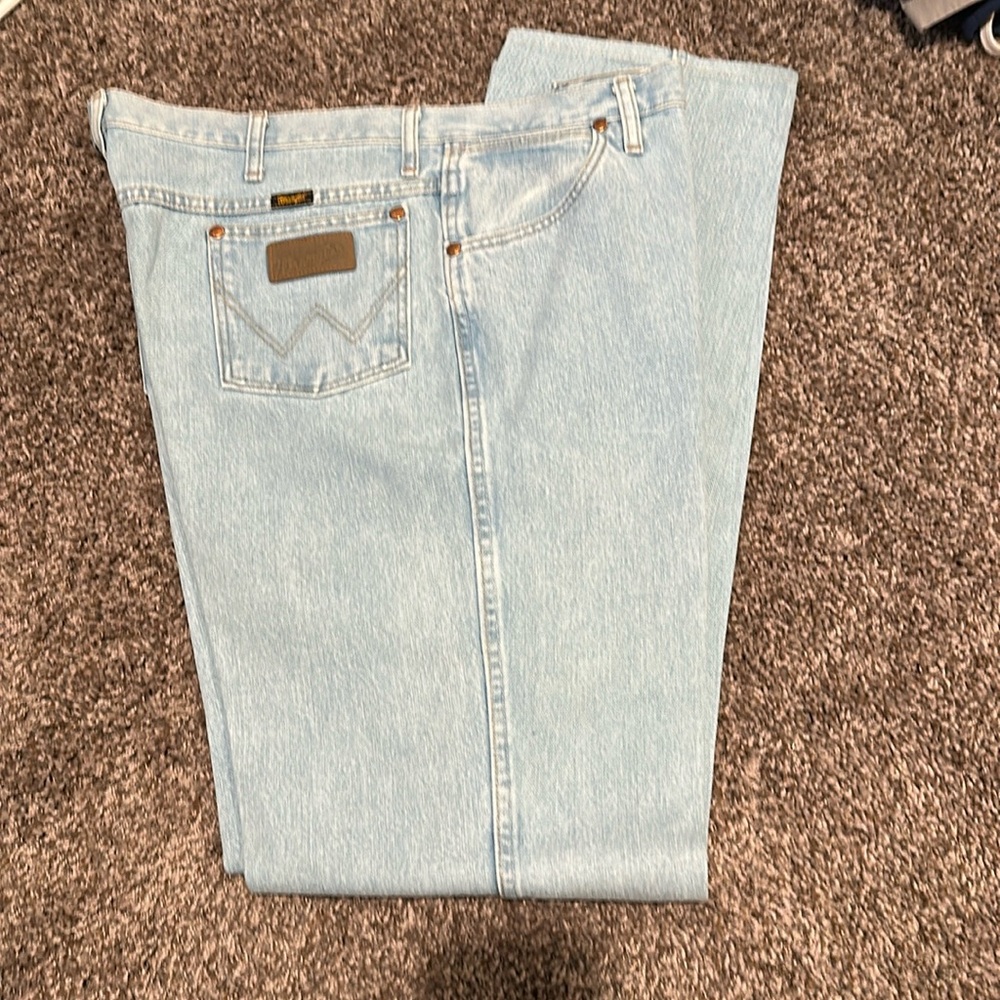 Wrangler Cowboy Cut Bleach Slim Fit Jeans 936GBH 38x36